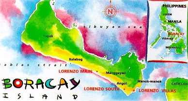 Hotel Isla Boracay-Main (Lorenzo Main) Map